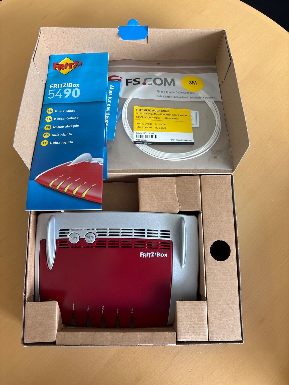 Fritz Modem & Router: Fritz Box 5490 – Nuovo e nell'imballaggio originale da Sursee venduto da Network_41AG 2