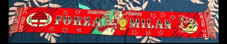 AC Mailand Schal "Campione di Giampa" Fan Schal Forza Milan