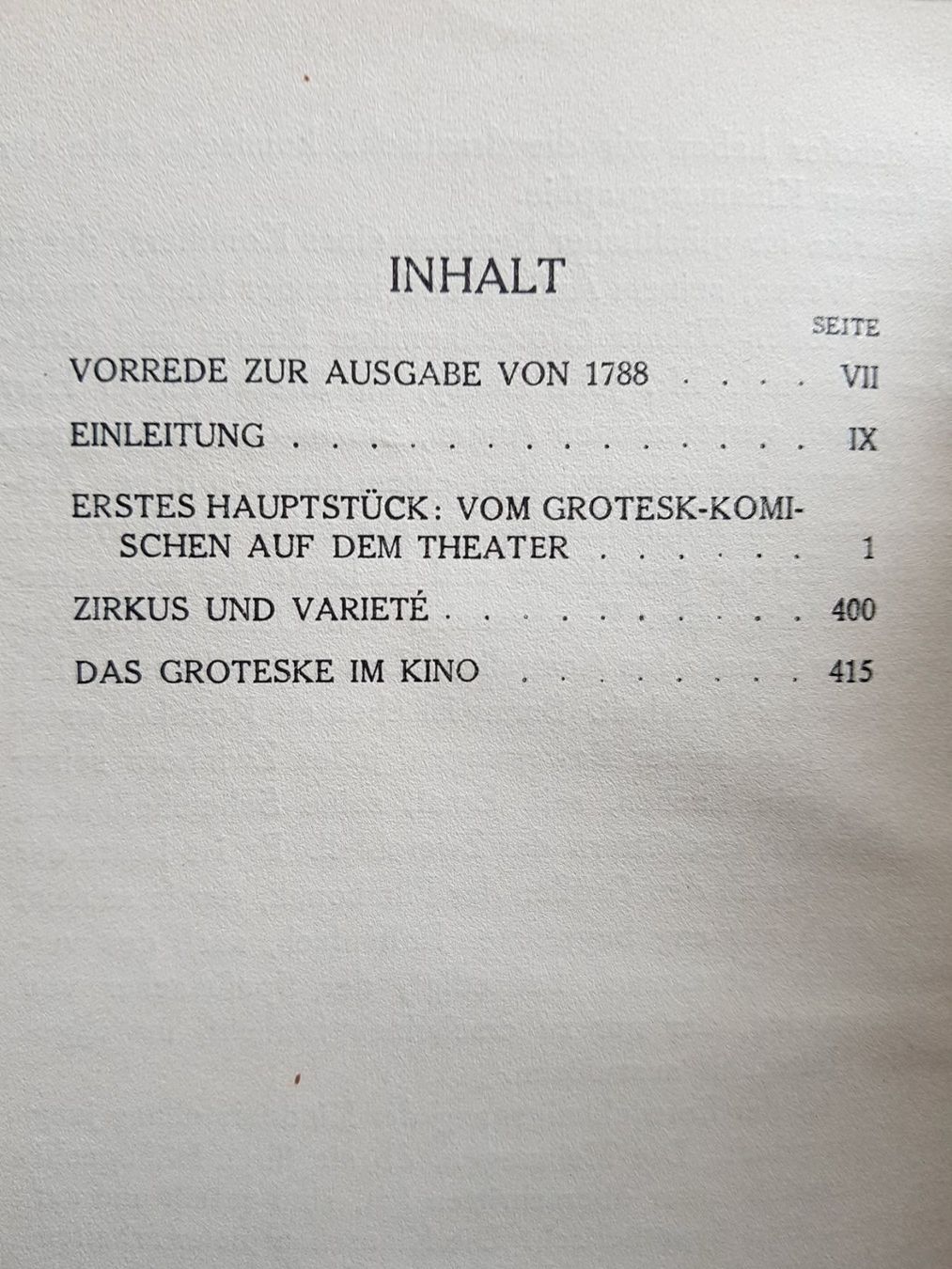 Libri: Geschichte  des Grotesk-Komischen – Usato da zürich venduto da gabab 8