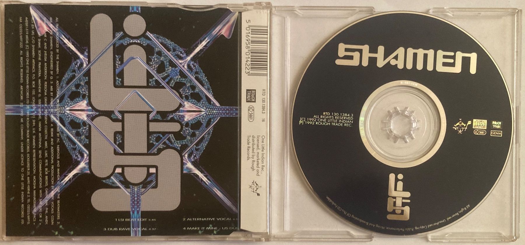 CD: THE SHAMEN - L.S.I – Usato da Poliez-Pittet venduto da Newtown-Records 1