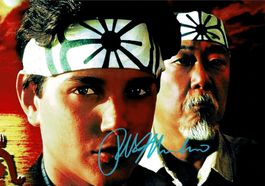 RALPH MACCHIO *KARATE KID* signiert Grossfoto (21x30cm) COA