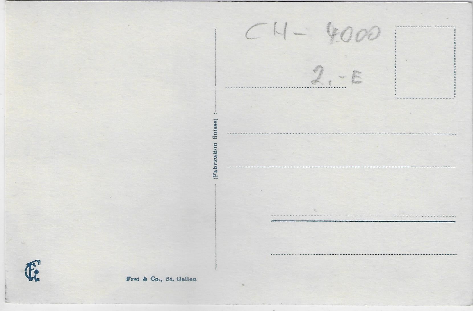 Cartoline postali: Basel - Badischer Bahnhof – Usato da Ettingen venduto da Kartenplanet 1