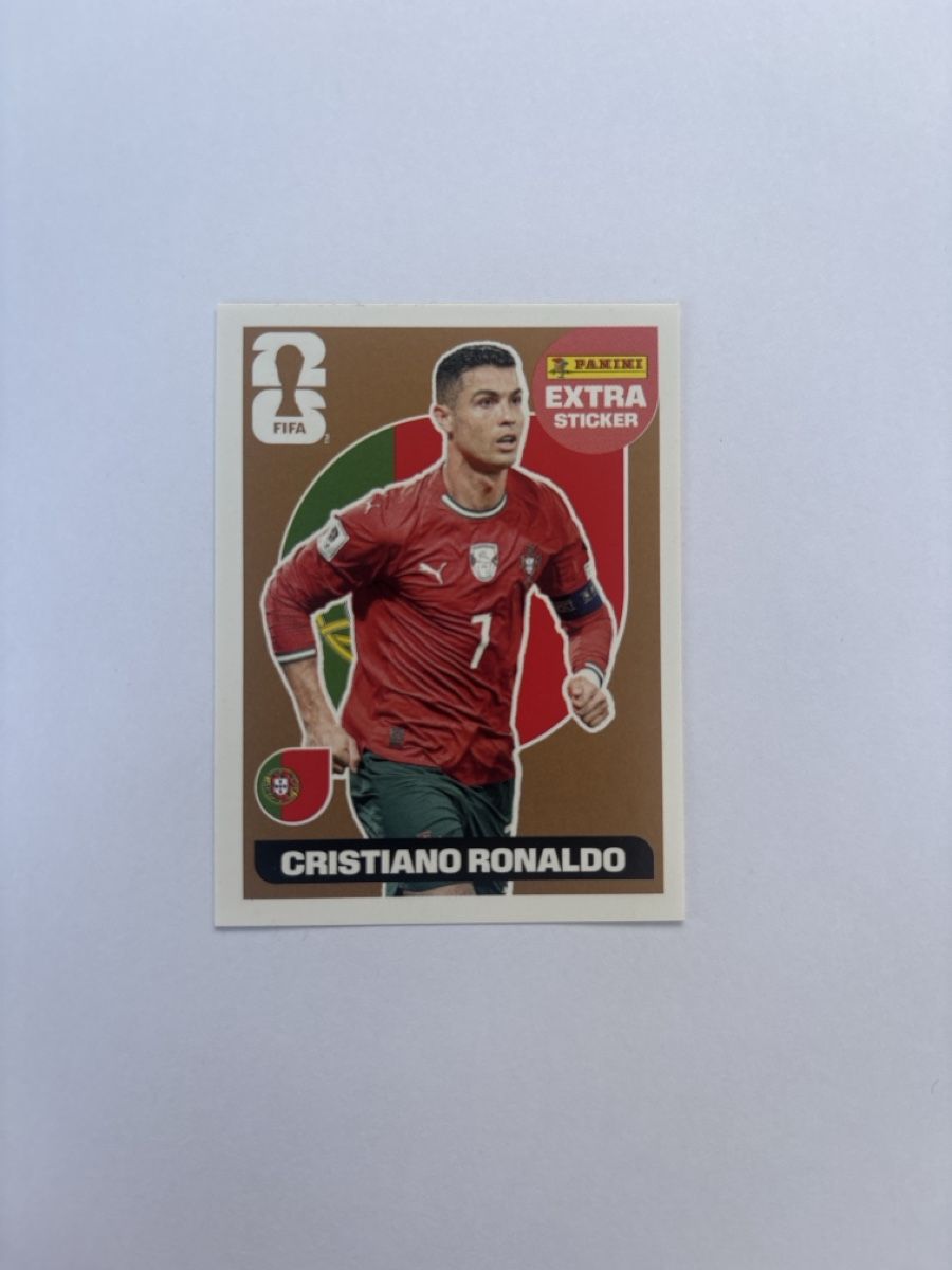 Panini Sammelbilder & Trading cards: Panini Extra Sticker Bronze Christiano Ronaldo – Neu und originalverpackt aus Zürich von frank.kube