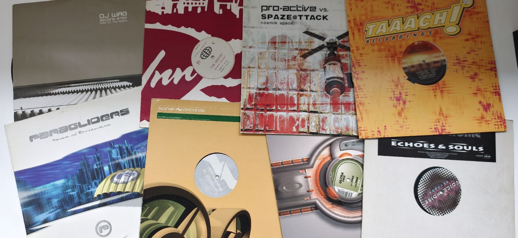 Schallplatten: Trance / Hard Trance Schallplatten Sammlung – Defekt aus Lachen SZ von ratata 3