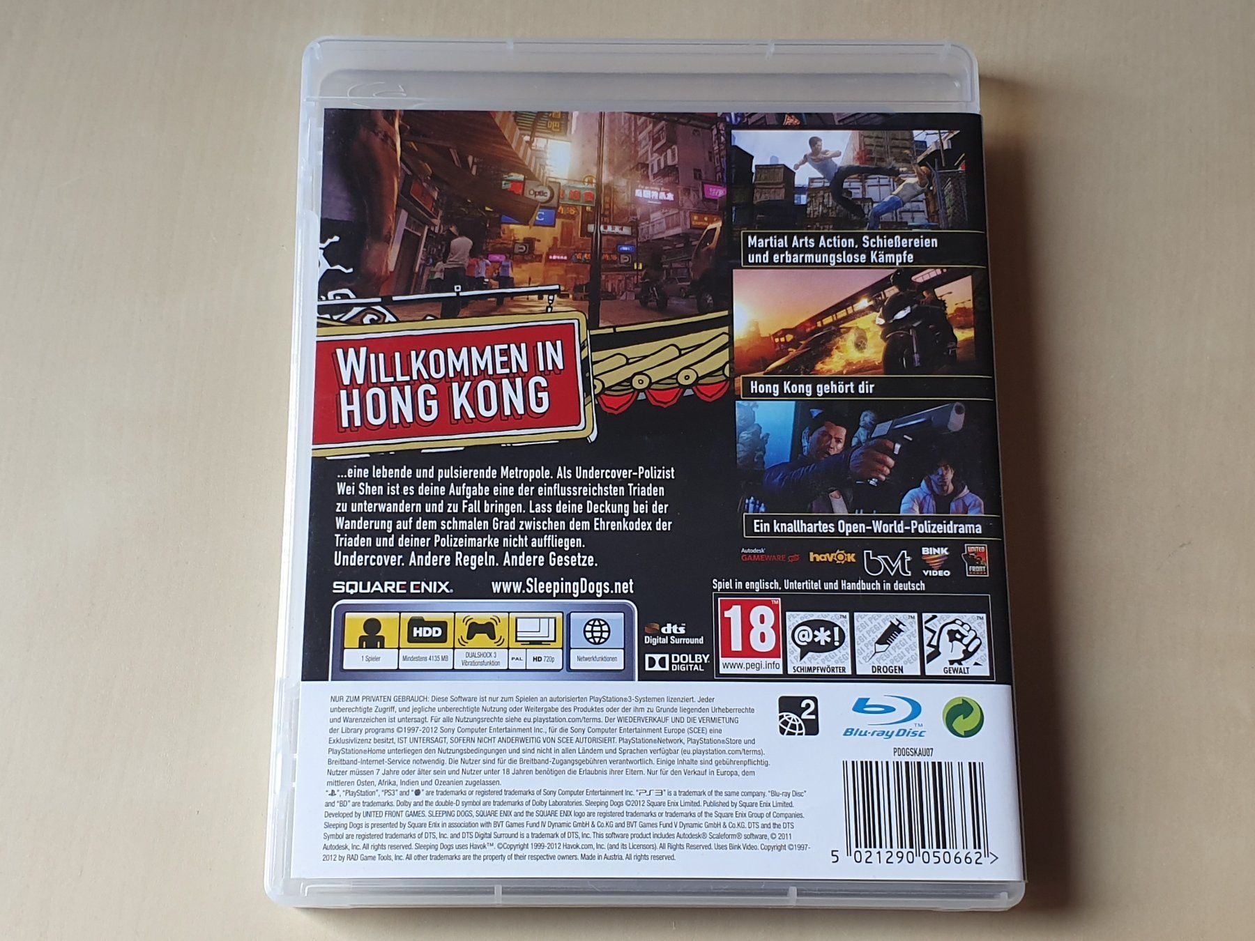 Sony Jeux: Sleeping Dogs – D'occasion à Stansstad par collectorsshop 1