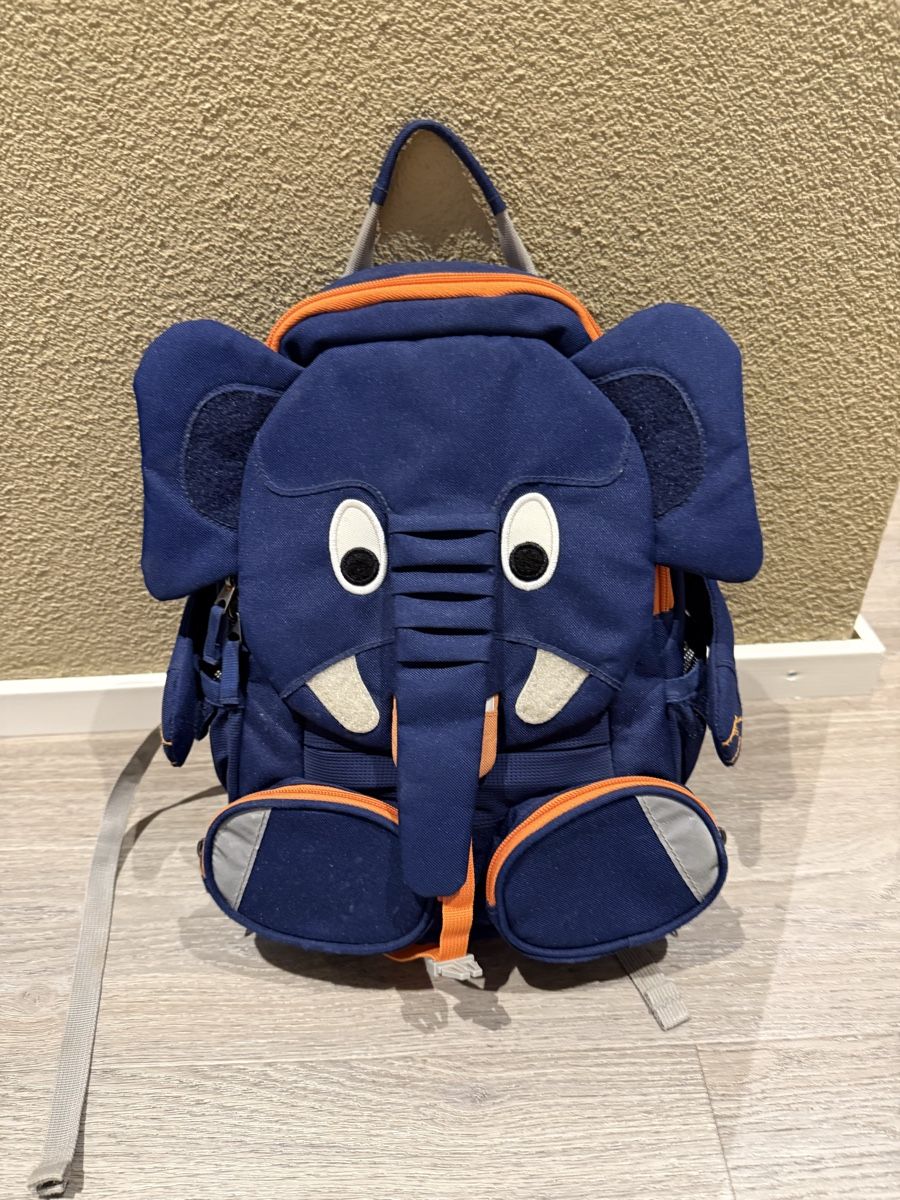 Affenzahn Kindertaschen: Kinder Rucksack Elefant marineblau gebraucht – Gebraucht aus Zuzwil SG von isa_w7ww