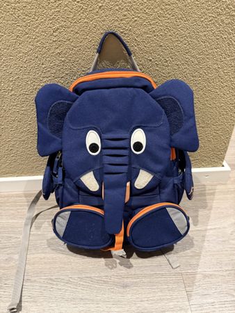Kinder Rucksack Elefant marineblau gebraucht