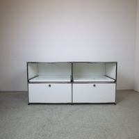 USM Haller Sideboard Reinweiss 2x2, 50cm tief