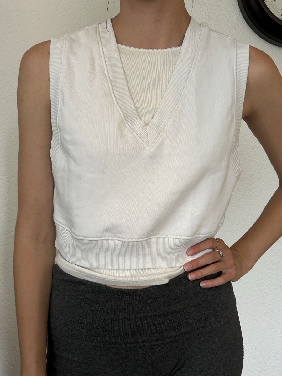 Gilet & Giacche senza maniche: Gilet blanc – Usato da Muntelier venduto da cel_5syj