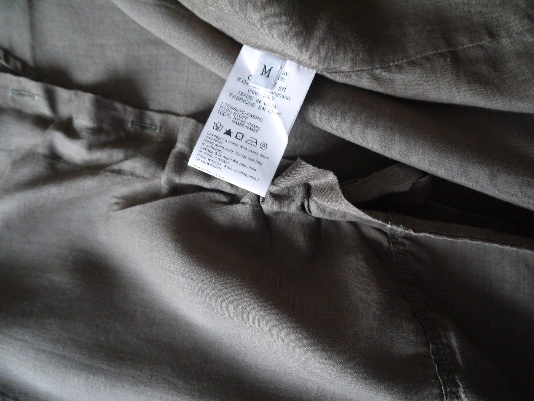 Robes: Marithe + Francois Girbaud Kleid aus 100%Ramie Gr.M – D'occasion à Hagendorn par Blaf 4