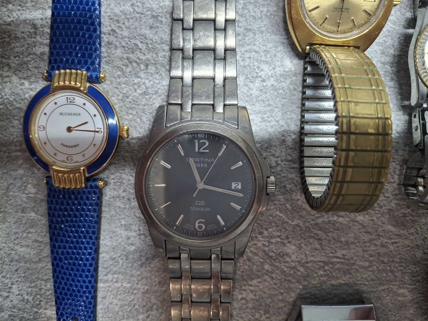 Bucherer Uhren: Uhrenlot 7,Stk Ab 1.- Chf. – Defekt aus Reiden von Flomy-72 5