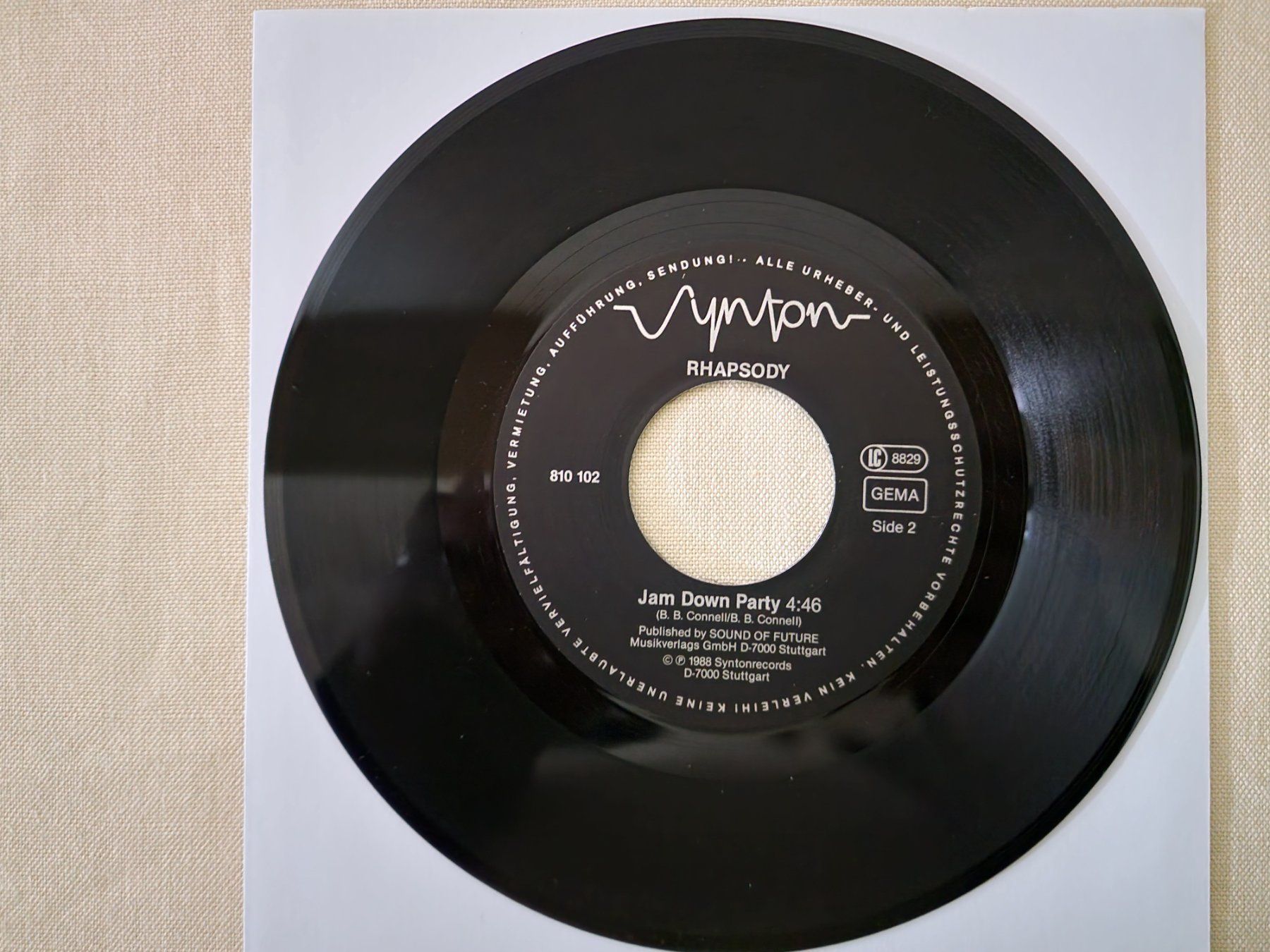 Schallplatten: Rhapsody Single – Early Morning Train – Gebraucht aus Root von atelier22
