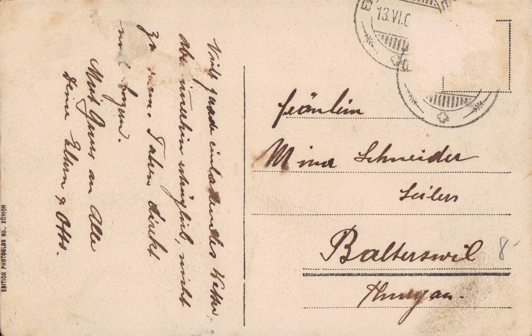 Cartoline postali: AK Tellskapelle – Usato da Eggersriet venduto da stamp303 1