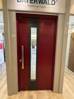 Bayerwald Aluminium Haustüre mit unsichtbaren Türbänder