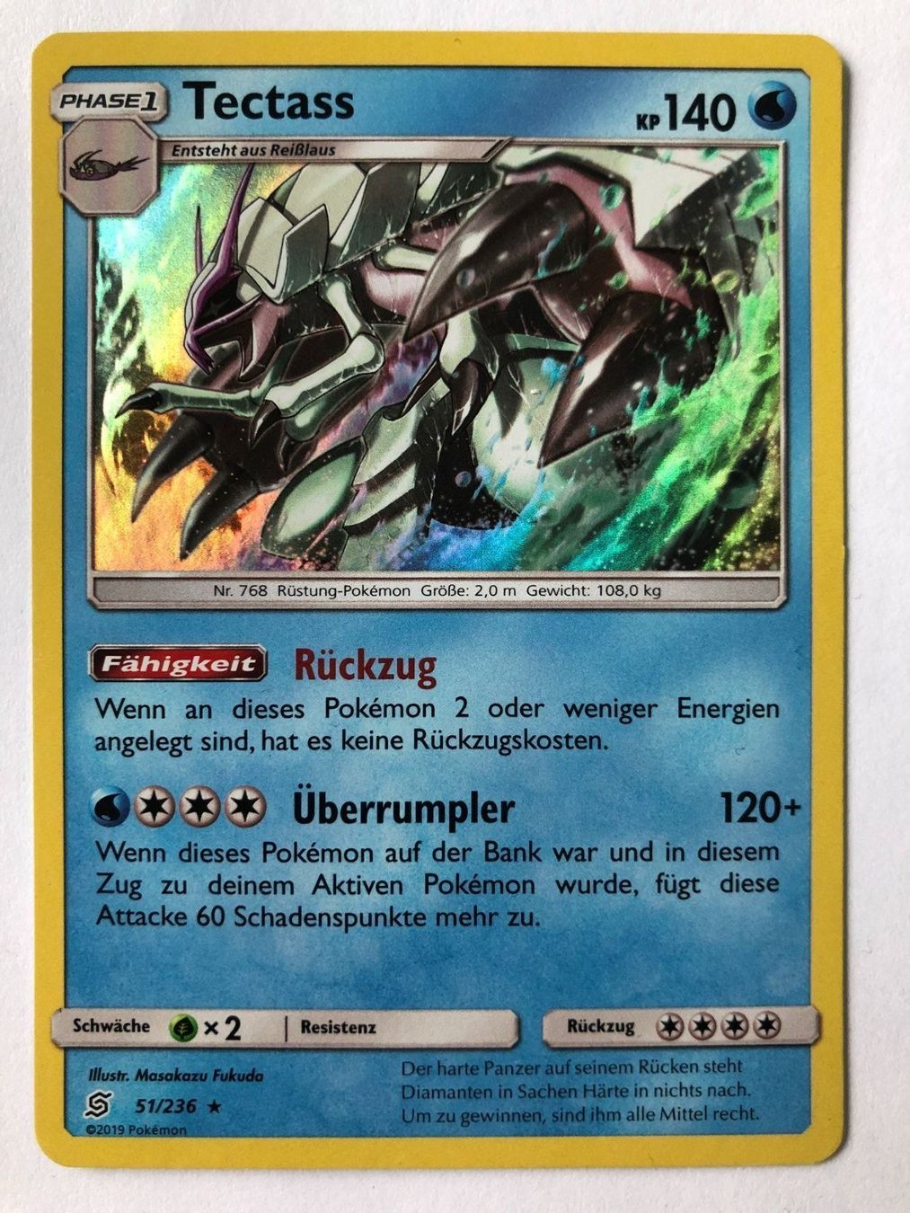 Pokémon Carte collezionabili: Tectass - Holo - TCG Pokemon – Nuovo (secondo la descrizione) da Nussbaumen AG venduto da Pika-Shop