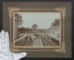 Fotografie Hamburg, Arbeiter am Dach, G