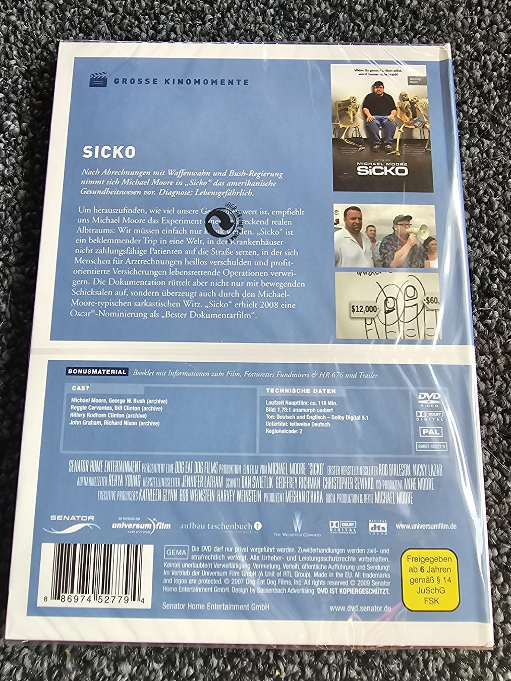 Alle DVDs: SICKO Neuverpackt – Neu und originalverpackt aus Ruswil von jan_bxl5 1