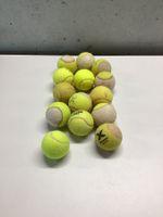 Tennisbälle diverse Marken 14 Stück gebraucht - Wiitergäh