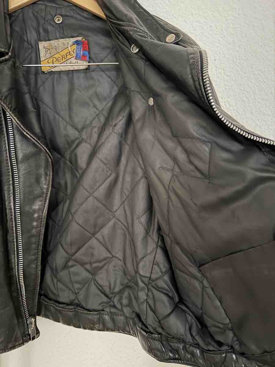 Schott Giacche: Schott Perfecto Lederjacke schwarz Grösse M – Usato da Zürich venduto da A_M_ 4