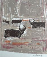 GUY RENNE LITHOGRAPHIE SIGNIERT NUMMERIERT