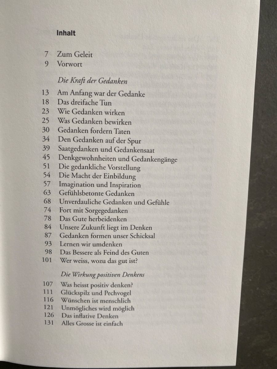Libri: Gedanken schaffen Tatsachen. B. Imhof – Nuovo (secondo la descrizione) da Dallenwil venduto da kavogt6 1