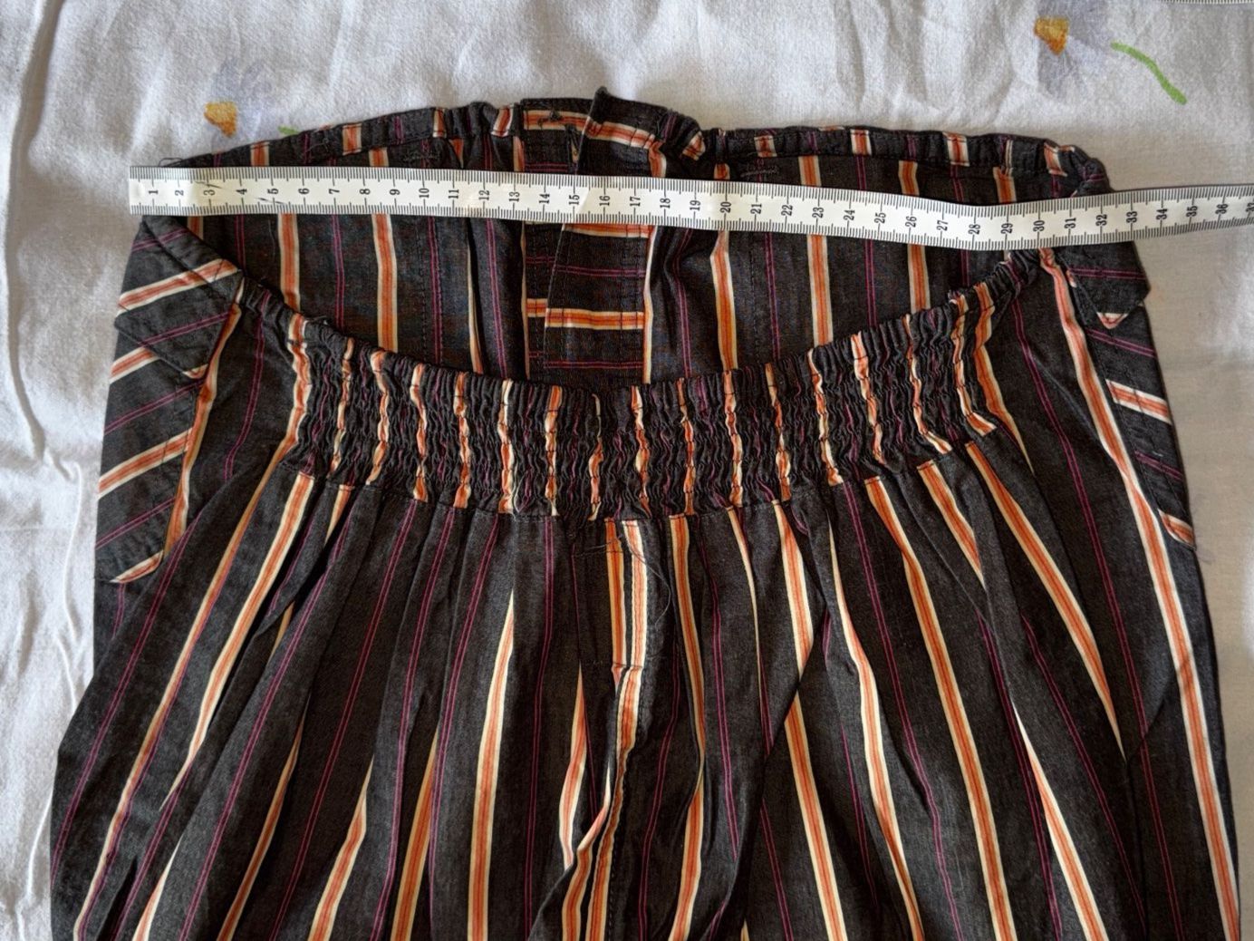Billabong Kleider: Billabong robe bustier rayé marron et rose/orange taille 2 – Neu (gemäss Beschreibung) aus Ovronnaz von Etagne68 3