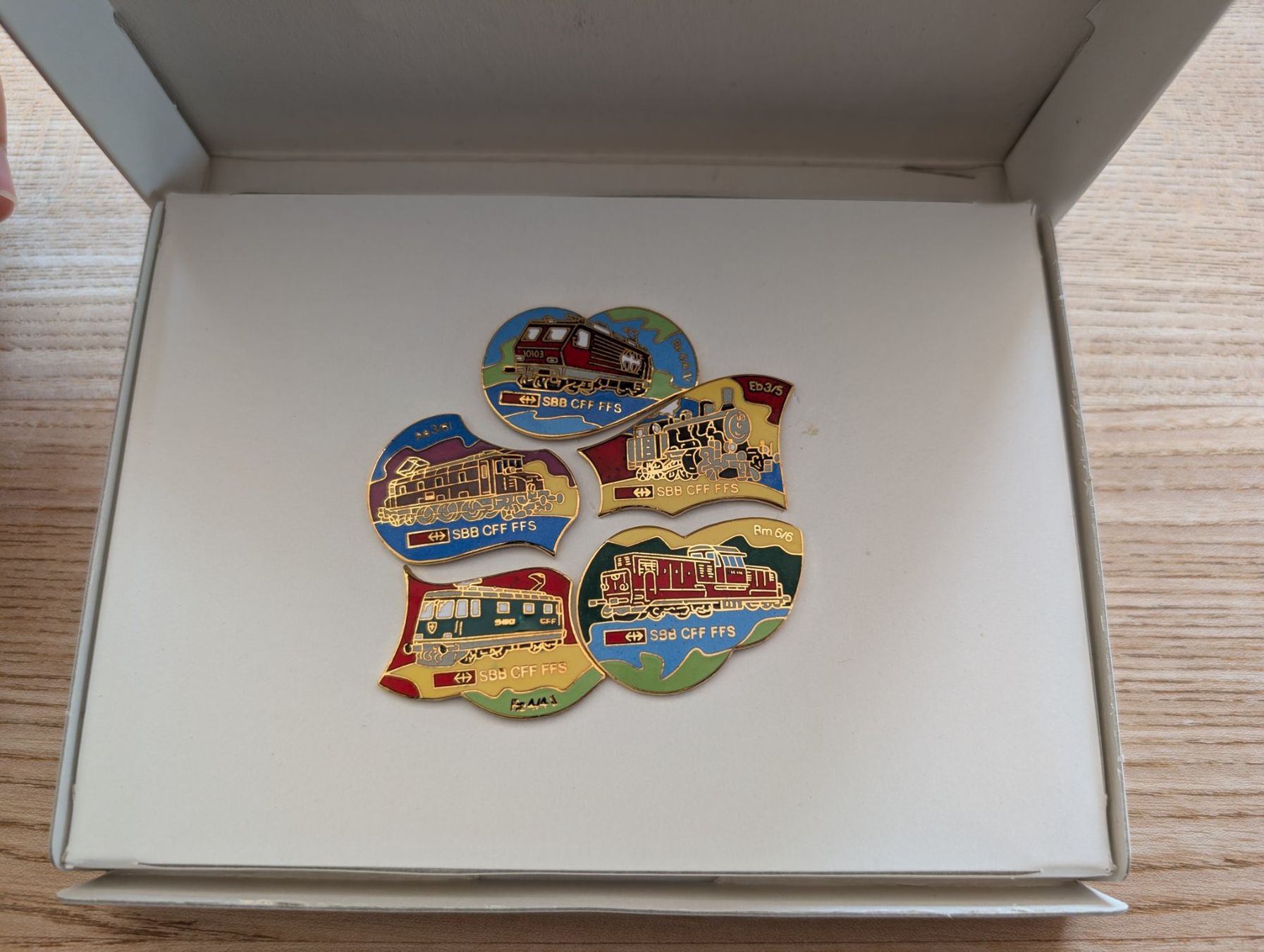 SBB/CFF/FFS Placchette & Badge: Vintage SBB Pins – Usato da Pfäffikon ZH venduto da jan_7rtd