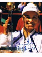Martina Hingis 1980- Autogramm signiert Foto 20x25cm Tennis