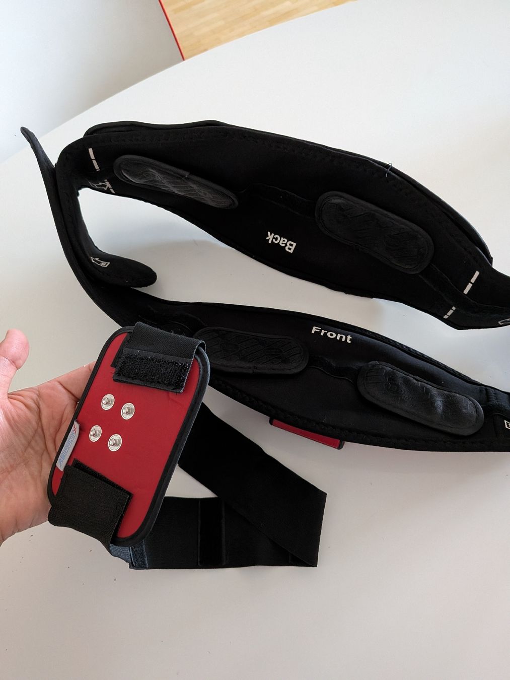 Hometrainer: Bauchmuskeltrainung ABTRONIC 2 EMS Gurt  – Gebraucht aus Basel von JJ.Elena 3