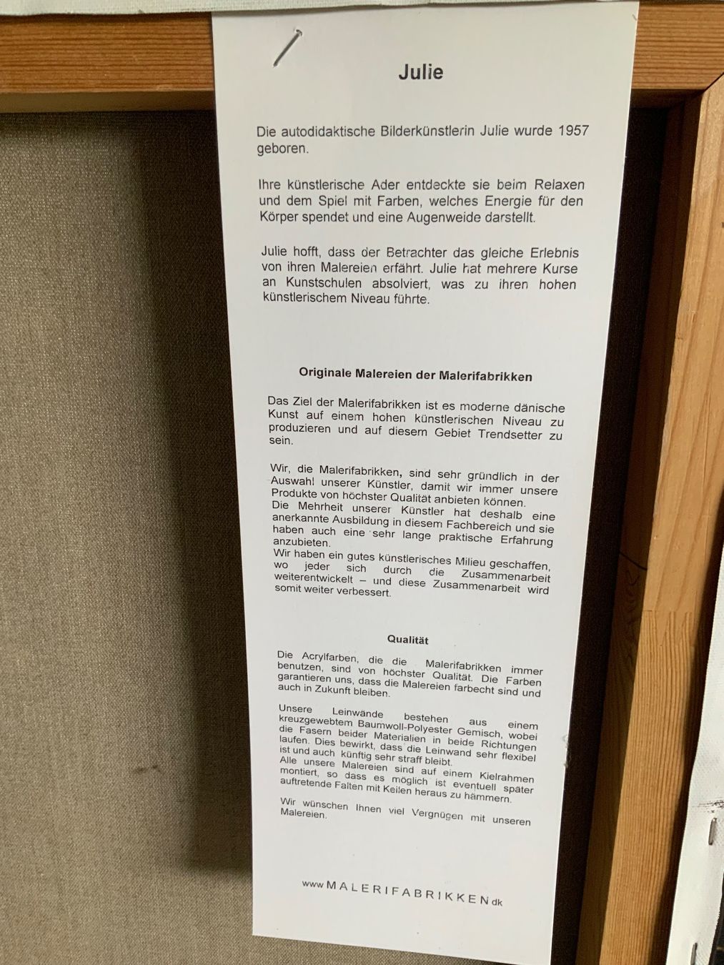 Dipinti: Acrylbild auf Leinwand – Usato da Zürich venduto da sugarcell 4