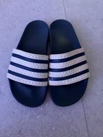 Adiletten Blau/Weiss Gr. 7