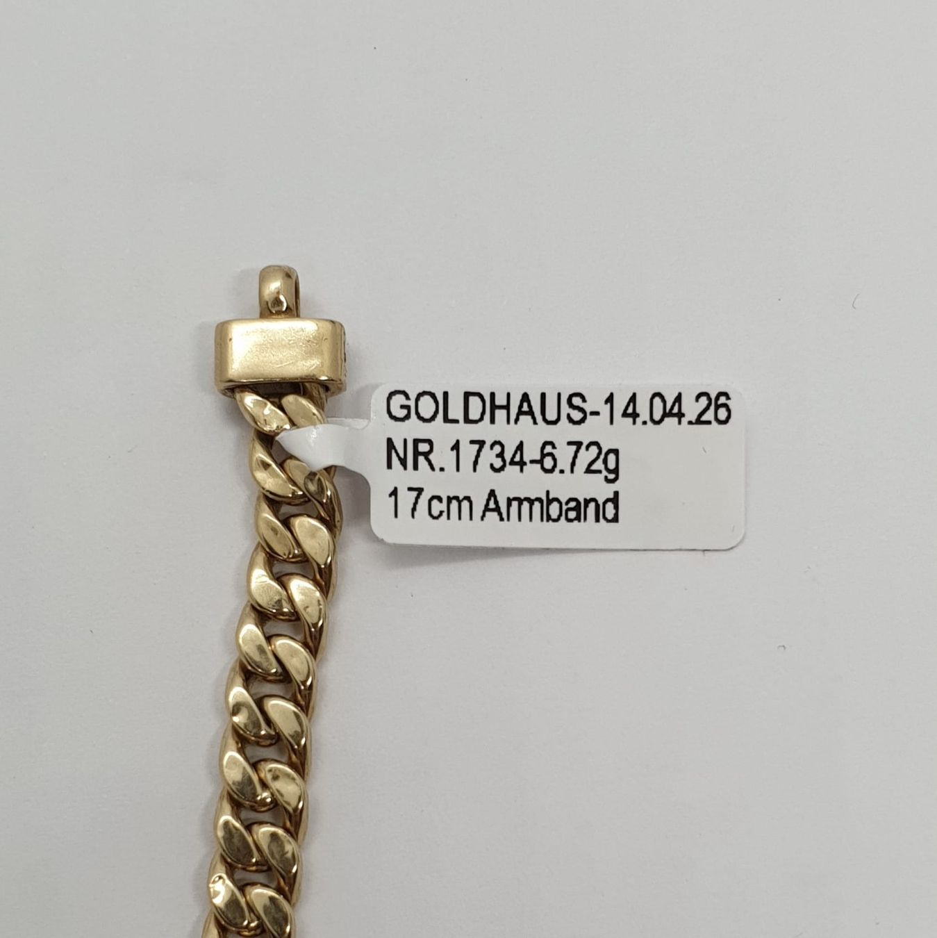 Bracciali & Braccialetti: Echt 14K Gold Armband – Usato da Luzern venduto da Luzern-Goldhaus 4