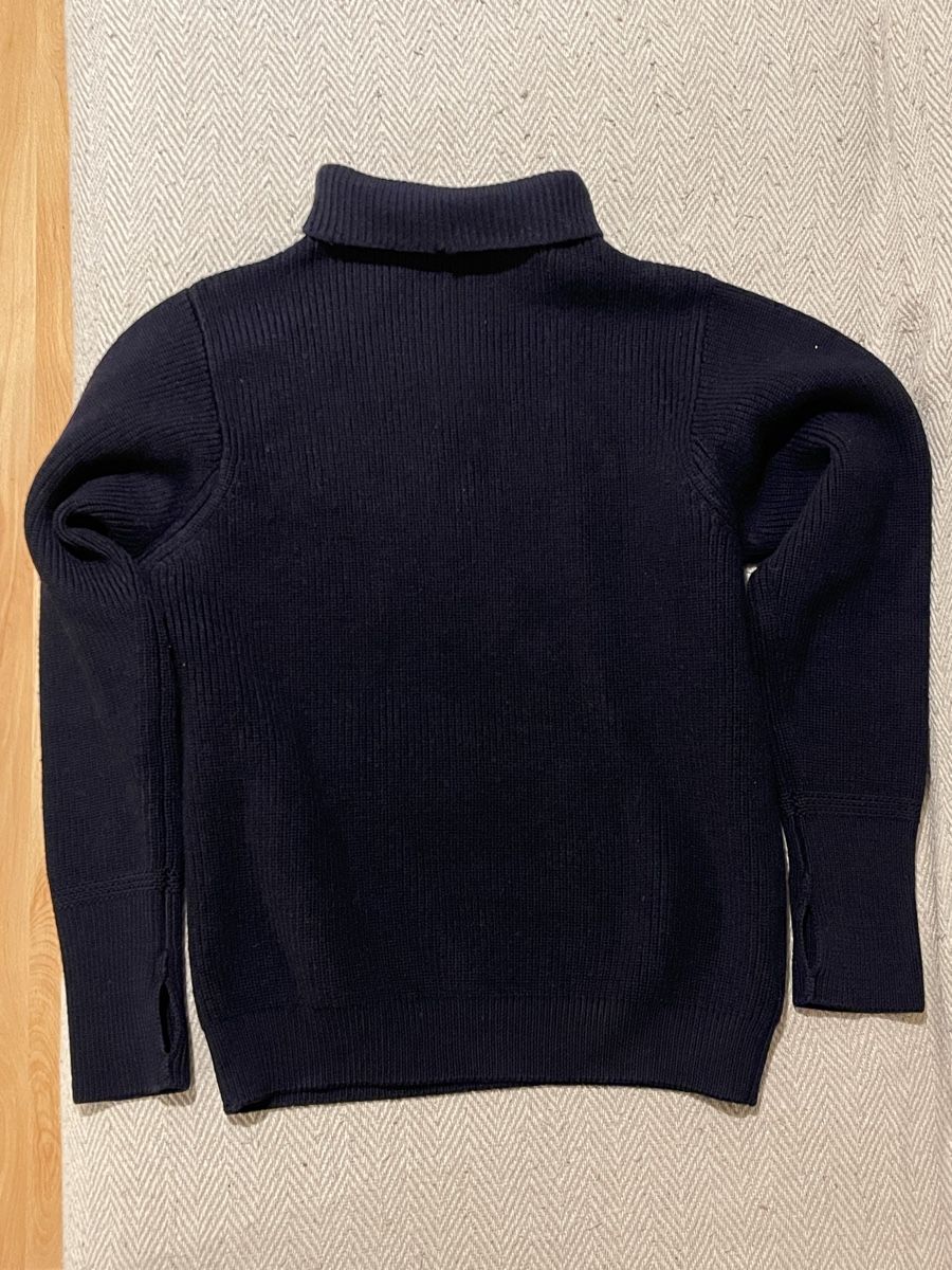 Maglioni & Felpe: Andersen-Andersen, wool Turtleneck navy blue, size S – Usato da Chêne-Bougeries venduto da JK.Huysmans