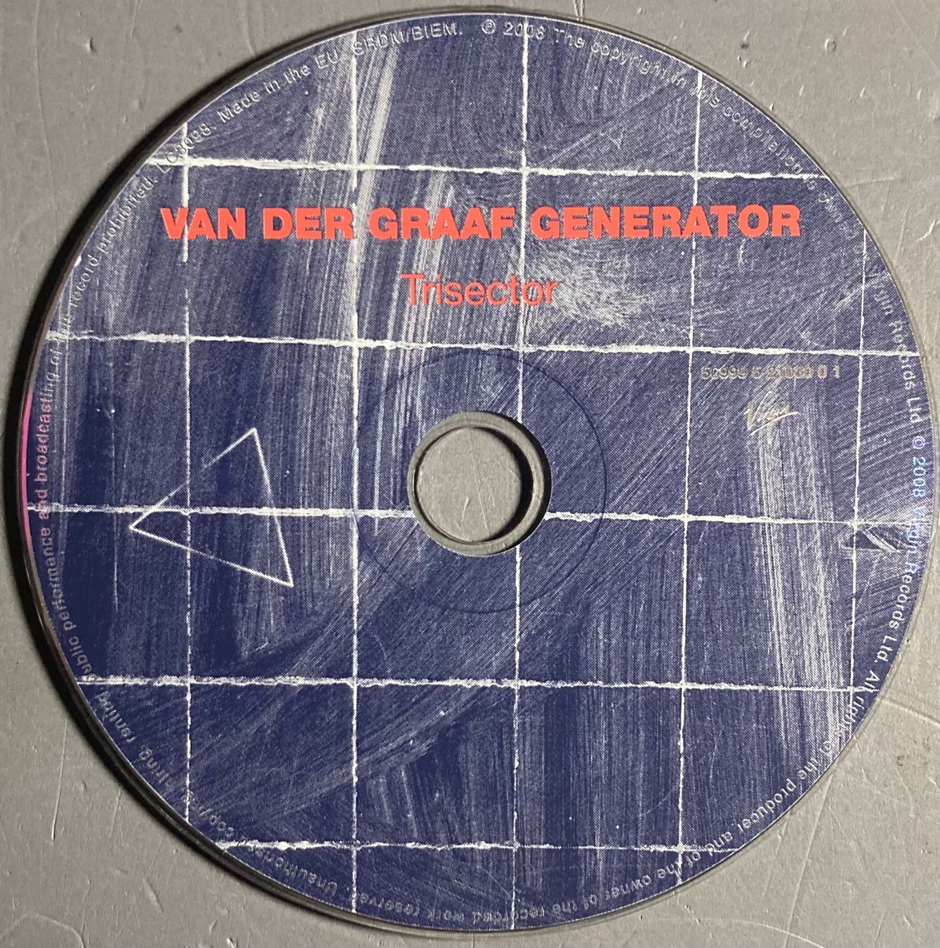 CD: VAN DER GRAAF GENERATOR - TRISECTOR – Usato da Poliez-Pittet venduto da Newtown-Records 2