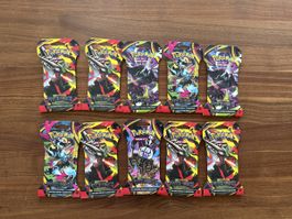 Pokemon Booster 10 Packs Pitch Black ungeöffnet OVP!