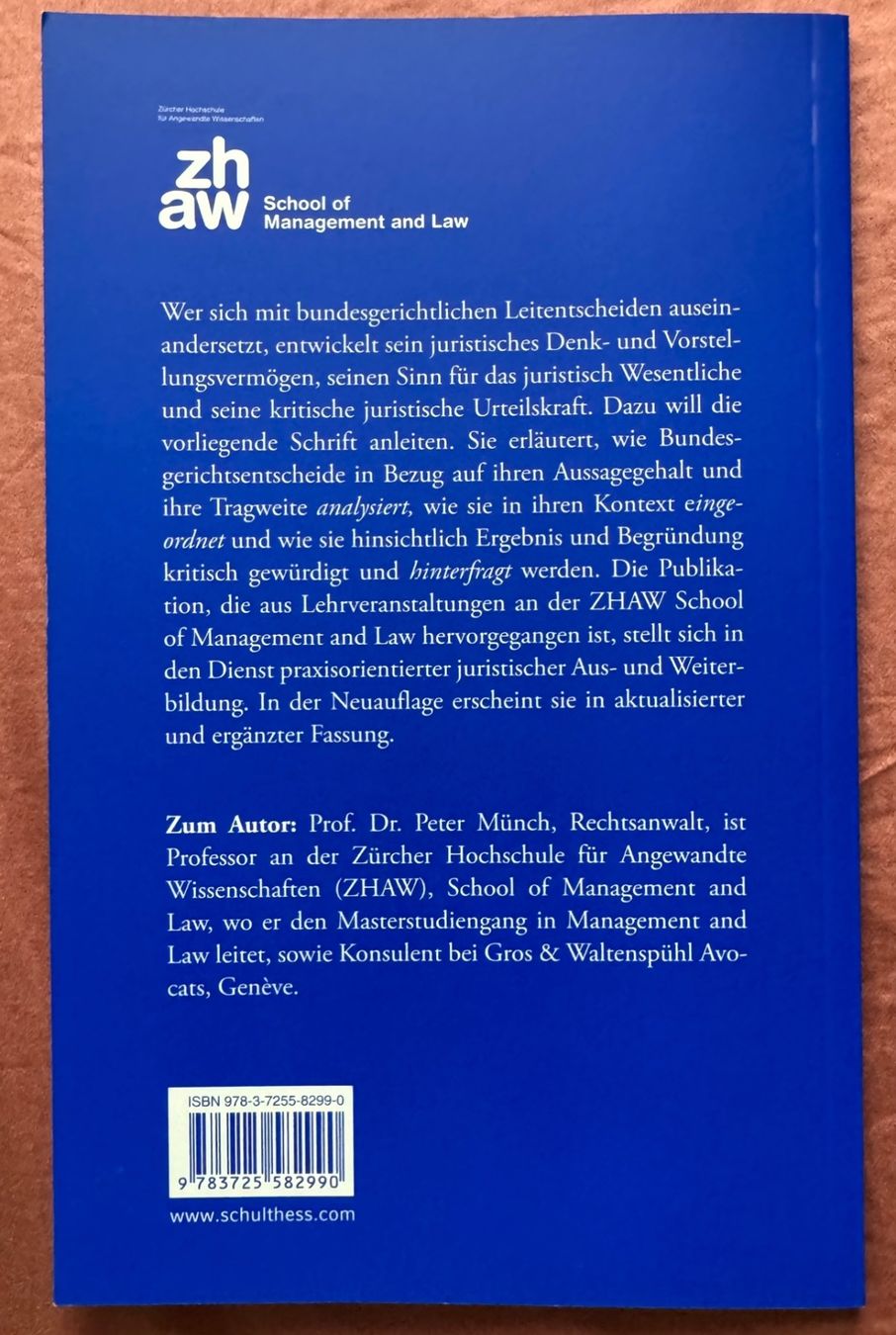 Libri: Bundesgerichtliche Leitentscheide 3. Aufl. – Usato da Winterthur venduto da oElao 1