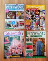 4 Patchwork Nähmagazine mit Schnittmuster