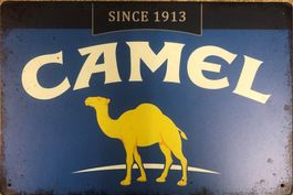 Camel Blechschild Metallschild Zigarette rauchen rauchen