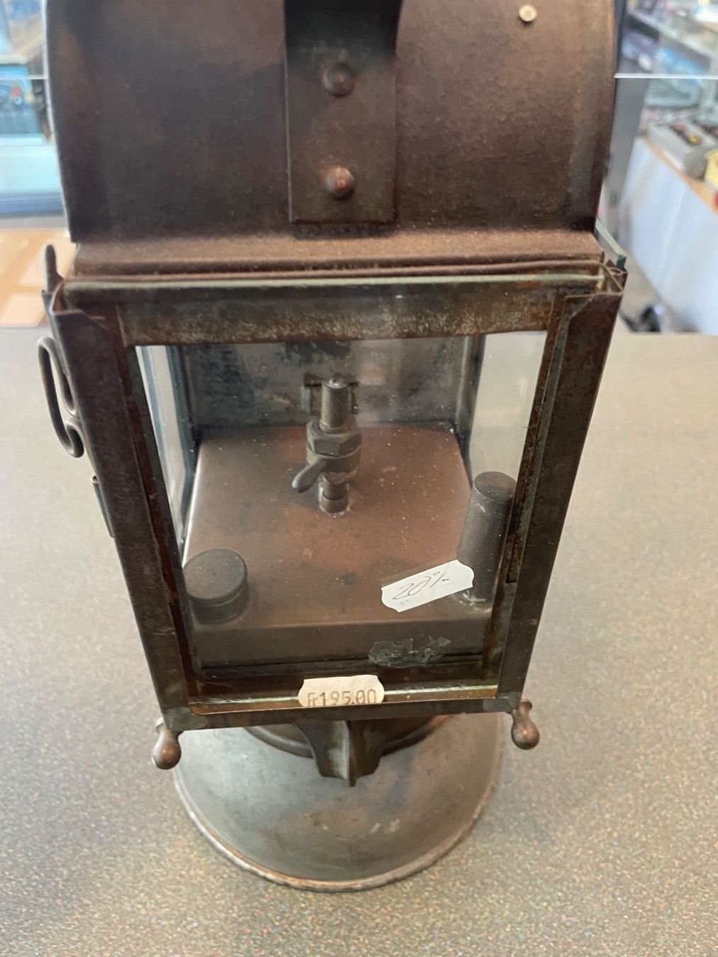 Lampes anciennes: Vintage Eisenbahn?  Laterne Handlampe – D'occasion à Chiasso par Carrara-Modellismo 6