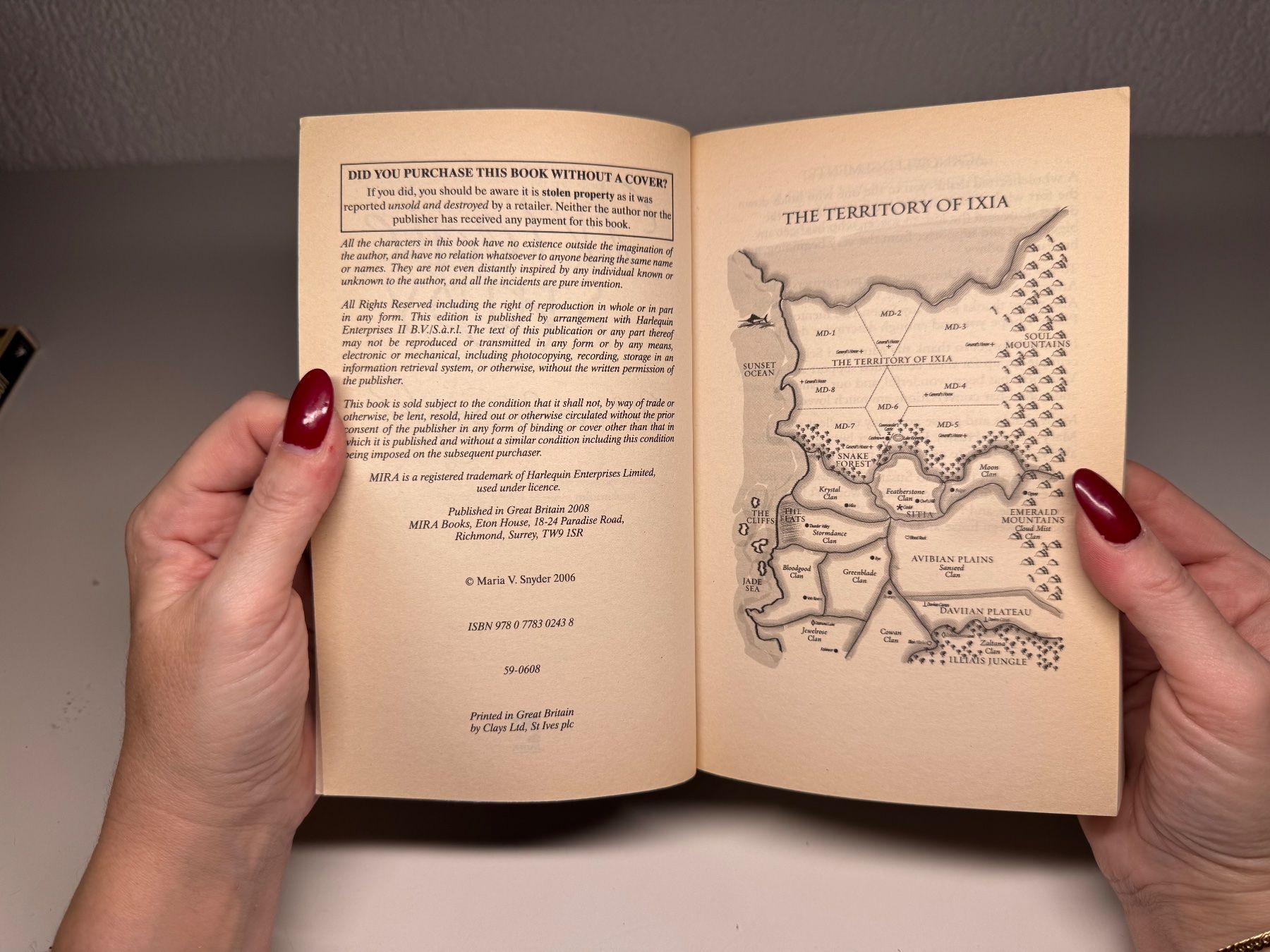 Libri: NOVEL: Maria V. Snyder, Magic Study – Usato da Grosswangen venduto da English_books 4