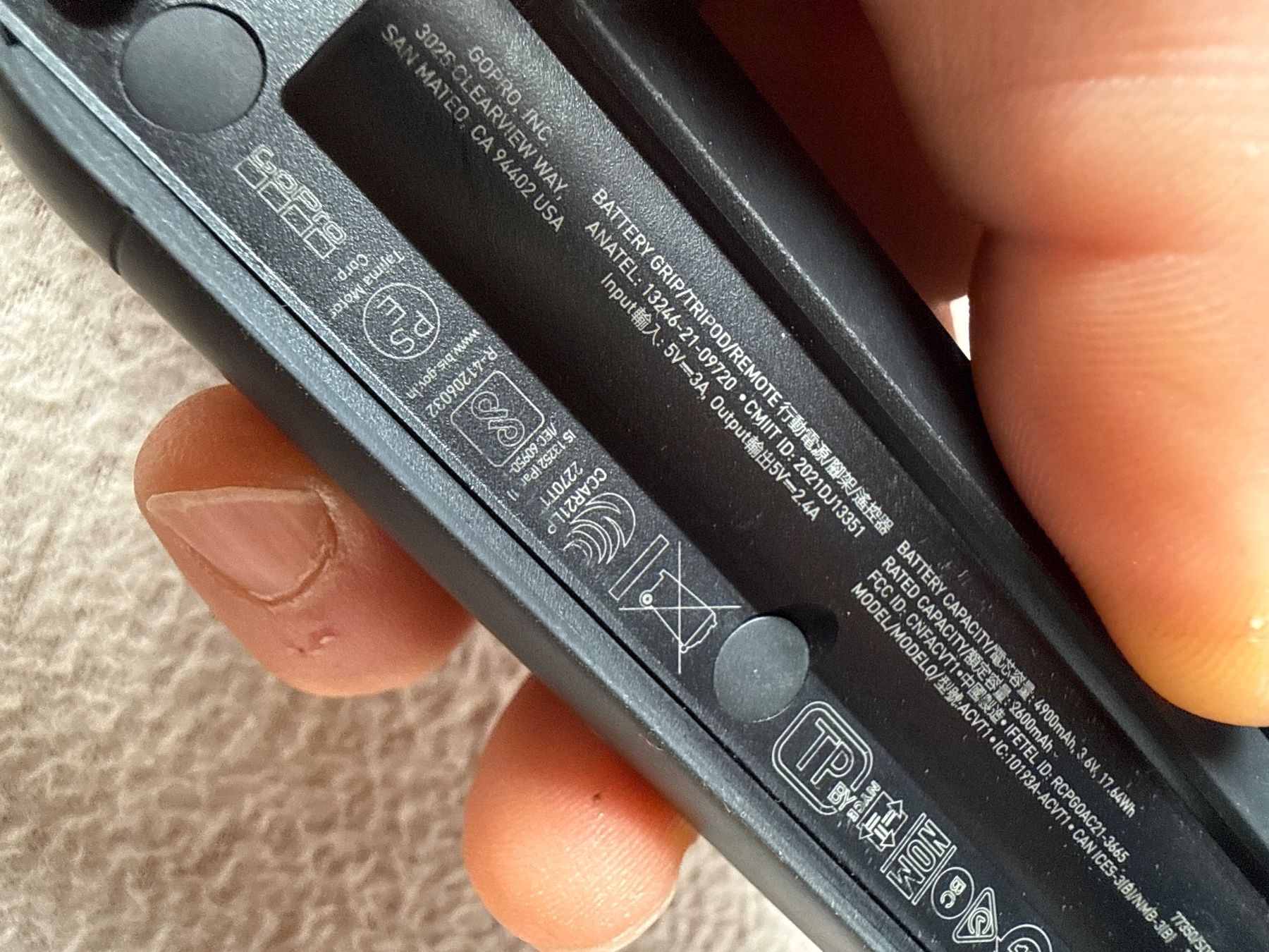 Gopro Action Cam: GoPro Volta Battery Grip – Usato da Valendas venduto da Lukas_the_skier 4