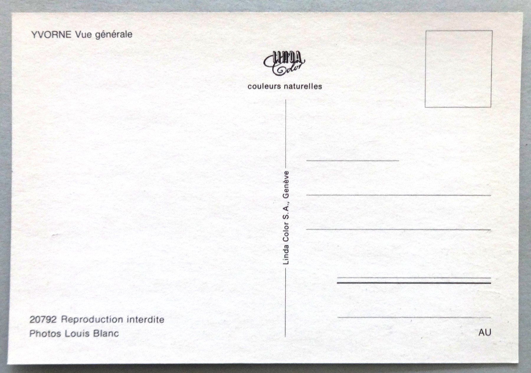 Cartes postales: Yvorne - Vue générale – D'occasion à Fétigny par Billy2miny 1