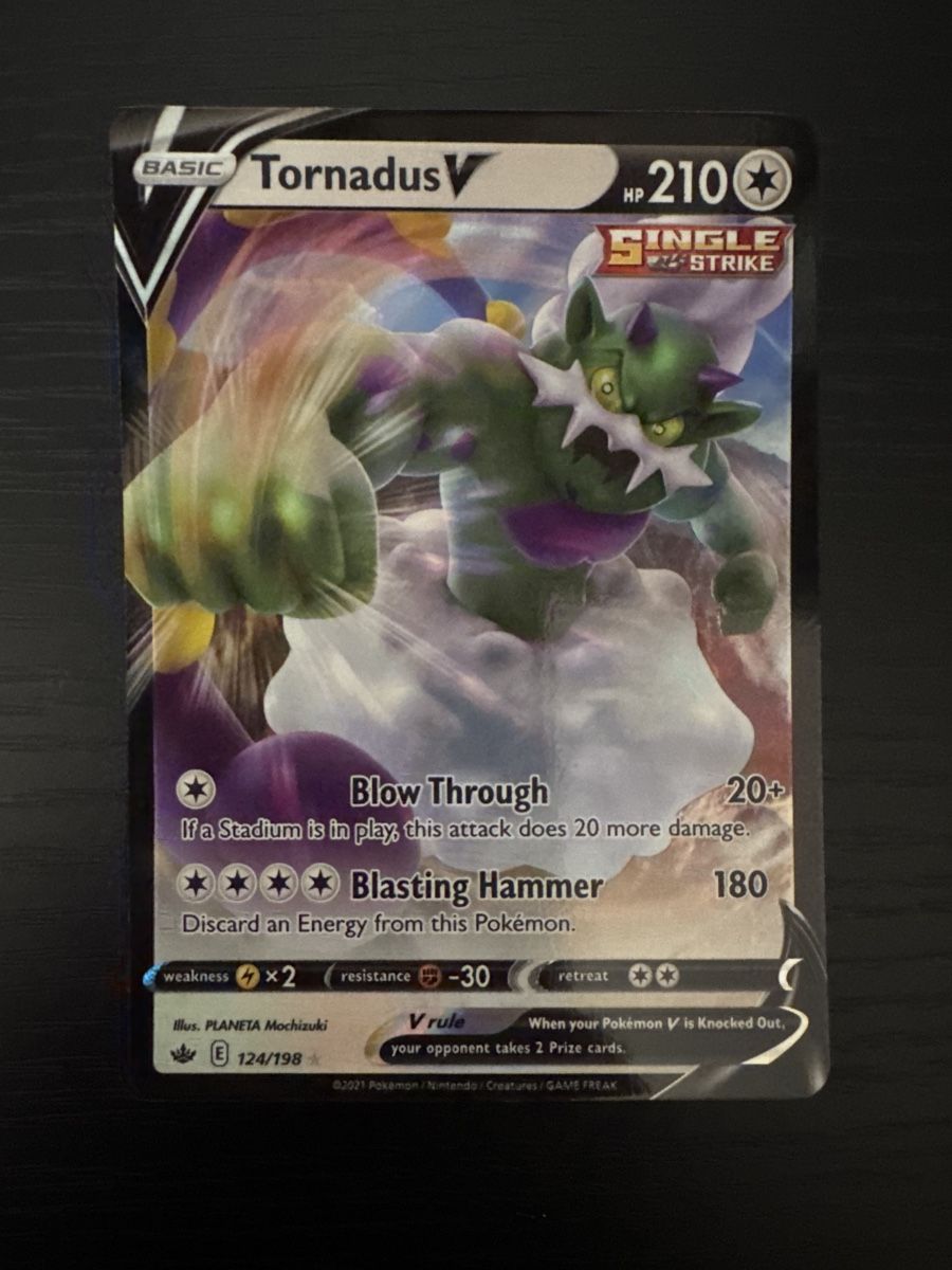 Cartes: Tornadus V - Pokémon Karte – Neuf (Voir description) à wynigen par Birnenmus