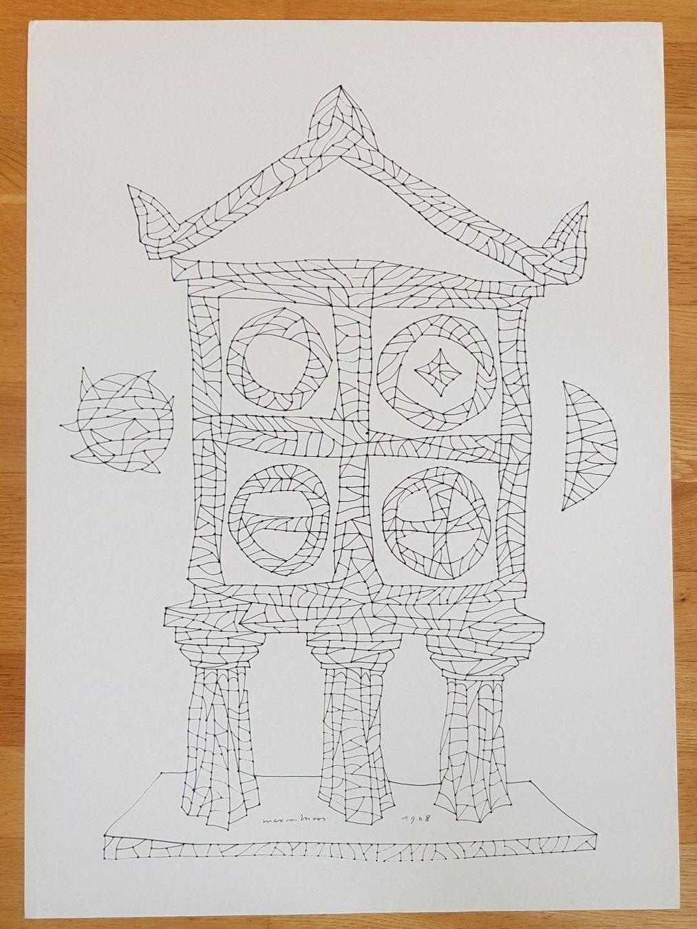 Grafica & Litografie: Max von Moos - Grosse Lithographie -   Schweizer Kunst – Usato da Horw venduto da Kunstreich7 3