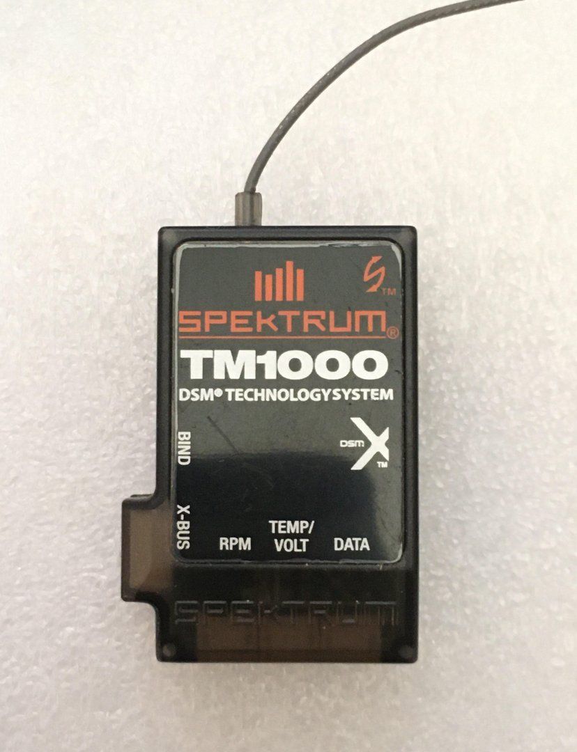 Spektrum Receiver: Module de Télémétrie TM1000 Spektrum DSMX – Gebraucht aus Trélex von Arnaudyak