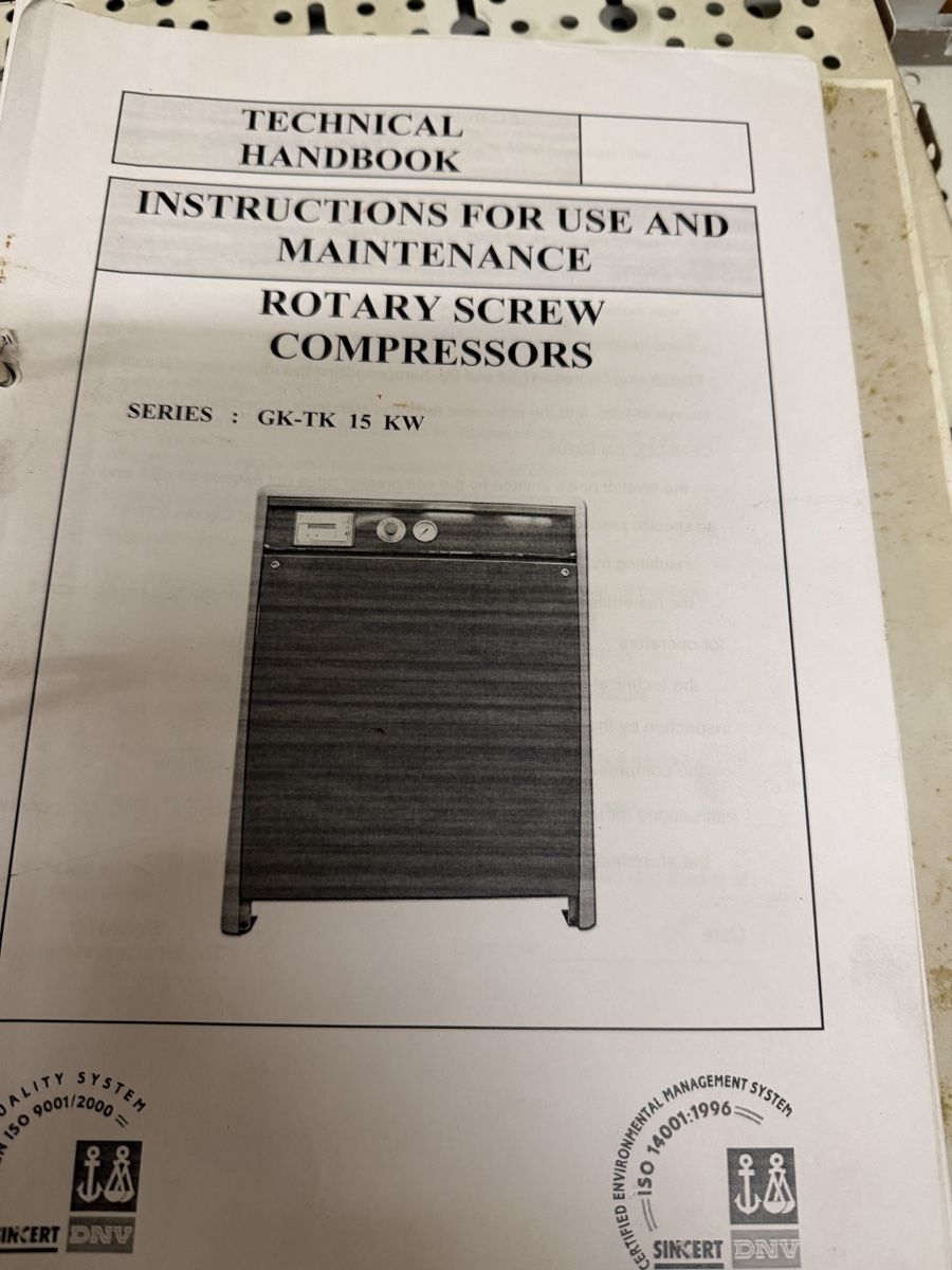 Compressori: Schraubenkompressor mit Druckluftbehälter – Usato da Büsserach venduto da Sito1979 7