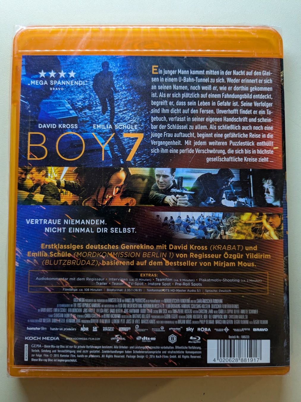Tutti i DVDs: Boy 7 [Blu-ray/neu & OVP] – Nuovo e nell'imballaggio originale da Port venduto da gecotom 1