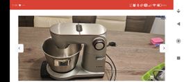 Bosch MUM84S01 Küchenmaschine, 1500W, silber, viel Zubehör