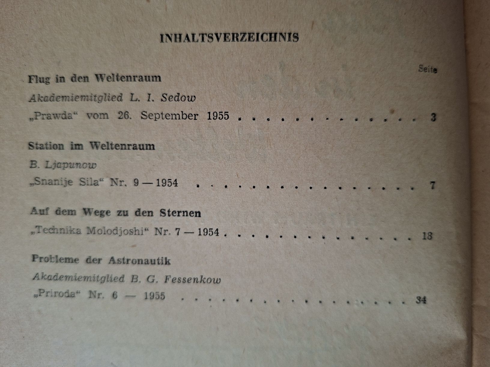 Riviste & Magazine: 4 Alte Raumfahrt Magazine , Astronautik – Usato da Schwanden Sigrisw venduto da cadieux71 6