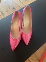 Damenschuhe Pumps Lacklederoptik Pink Grösse 38 neuwertig